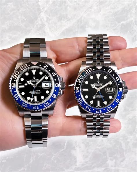 rolex batman vs batgirl unterschied|rolex batman vs batgirl gmt.